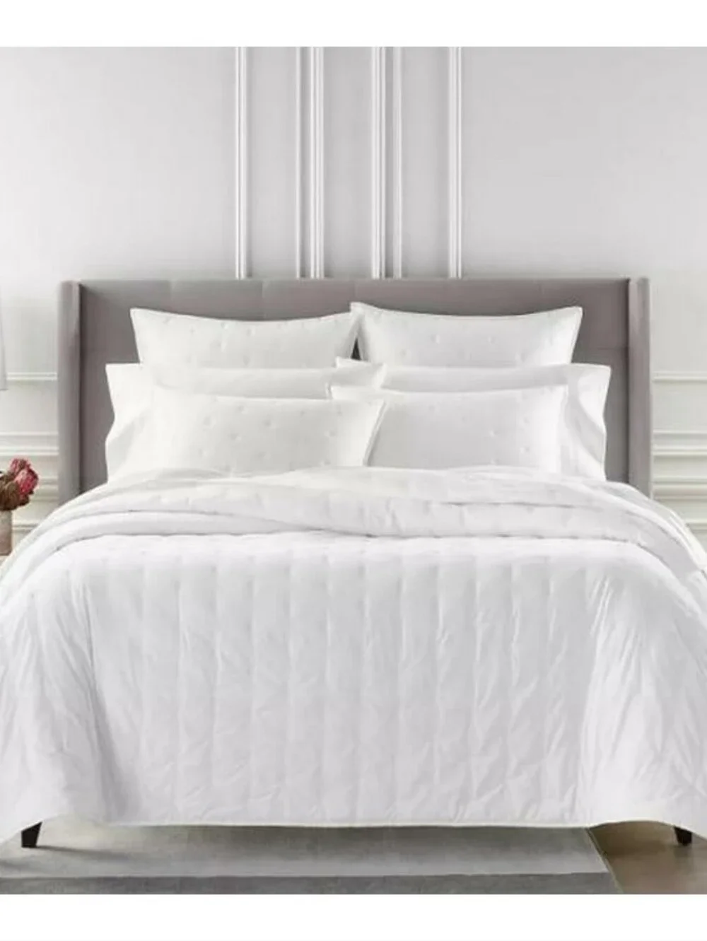 Sky Tufted Quilted Twin 100% Cotton Coverlet Set - Exclusive Bloomingdales. $275